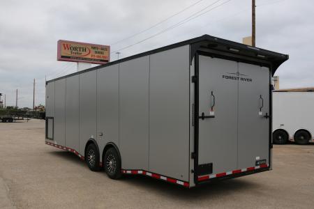 New 2027 Cargo Mate 8.5X28' NOS PACKAGE RACE TRAILER