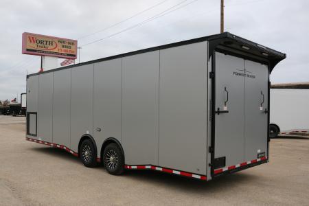 New 2027 Cargo Mate 8.5X28' NOS PACKAGE RACE TRAILER