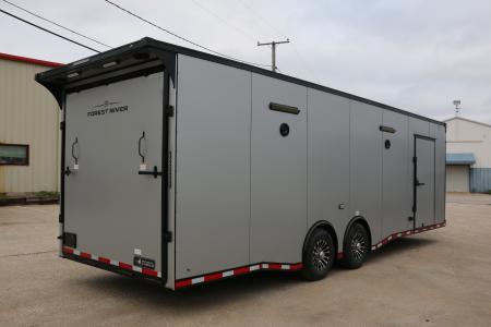 New 2027 Cargo Mate 8.5X28' NOS PACKAGE RACE TRAILER