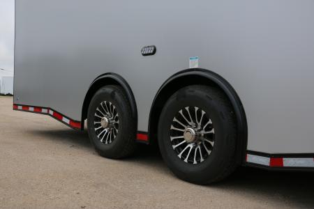 New 2027 Cargo Mate 8.5X28' NOS PACKAGE RACE TRAILER