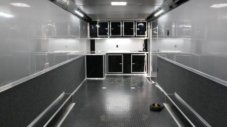 New 2027 Cargo Mate 8.5X28' NOS PACKAGE RACE TRAILER