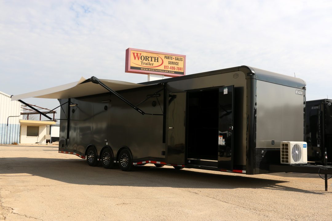New 2025 Cargo Mate 8.5X3.4FT ELIMINATOR W.HEXGLOW LIGHTING, MINI SPLIT AND MORE!!