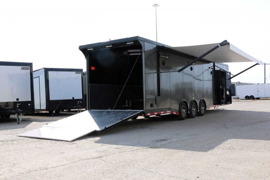 New 2025 Cargo Mate 8.5X3.4FT ELIMINATOR W.HEXGLOW LIGHTING, MINI SPLIT AND MORE!!