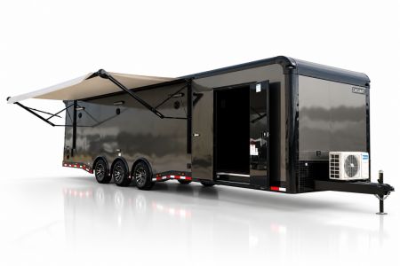 New 2025 Cargo Mate 8.5X3.4FT ELIMINATOR W.HEXGLOW LIGHTING, MINI SPLIT AND MORE!!