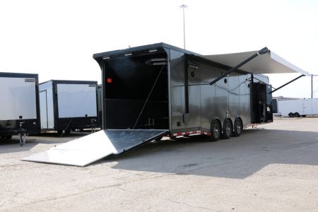 New 2025 Cargo Mate 8.5X3.4FT ELIMINATOR W.HEXGLOW LIGHTING, MINI SPLIT AND MORE!!