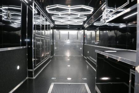 New 2025 Cargo Mate 8.5X3.4FT ELIMINATOR W.HEXGLOW LIGHTING, MINI SPLIT AND MORE!!