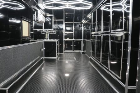 New 2025 Cargo Mate 8.5X3.4FT ELIMINATOR W.HEXGLOW LIGHTING, MINI SPLIT AND MORE!!