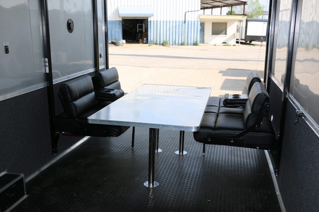 New 2026 Cargo Mate 8.5x52' ELIMINATOR SS WITH LIVING QUARTERS, MINI SPLIT, KITCHEN, AWNING, AND MORE!!!