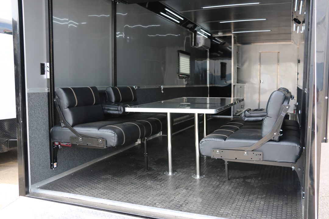 New 2026 Cargo Mate 8.5x52' ELIMINATOR SS WITH LIVING QUARTERS, MINI SPLIT, KITCHEN, AWNING, AND MORE!!!