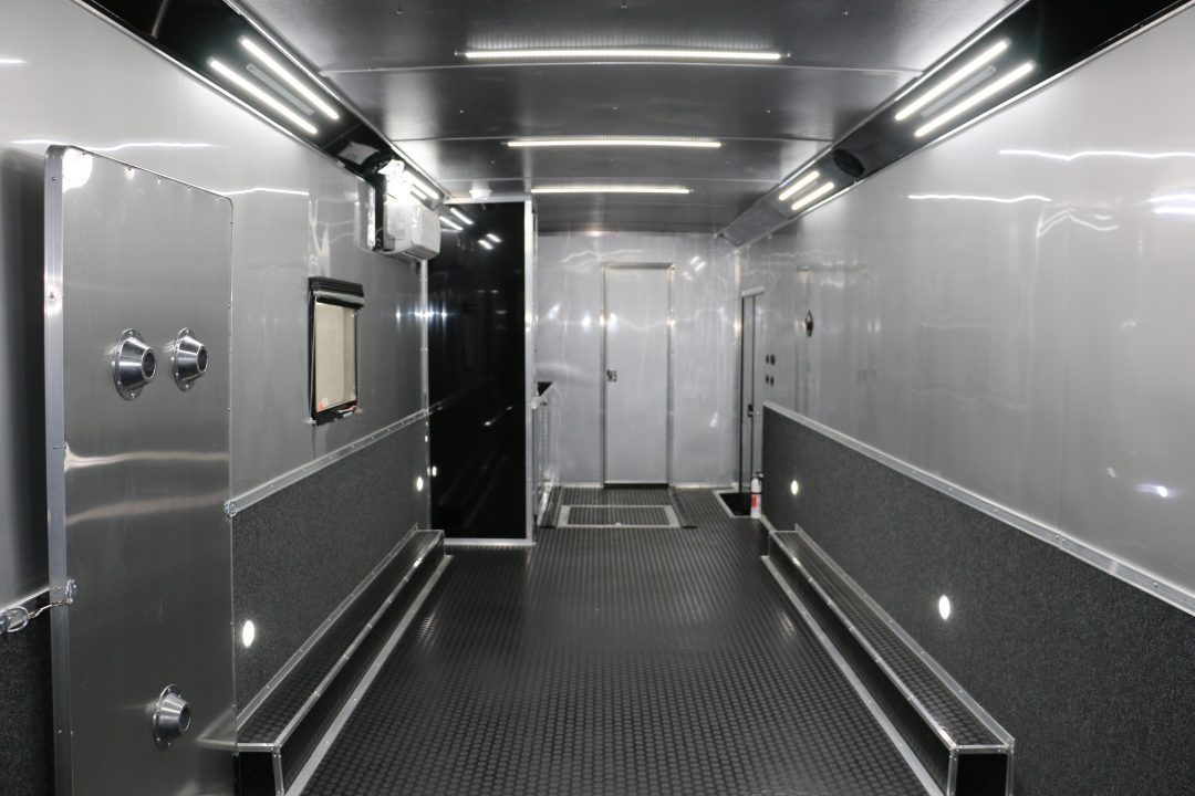 New 2026 Cargo Mate 8.5x52' ELIMINATOR SS WITH LIVING QUARTERS, MINI SPLIT, KITCHEN, AWNING, AND MORE!!!