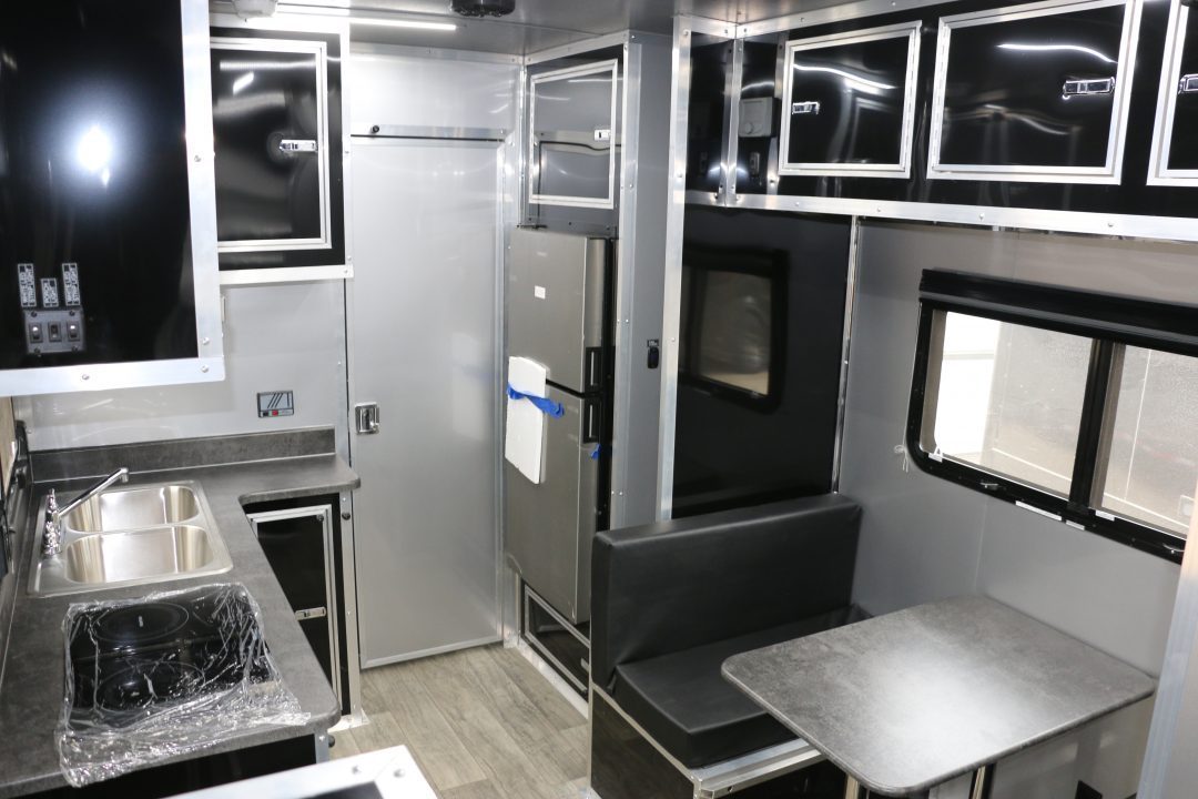 New 2026 Cargo Mate 8.5x52' ELIMINATOR SS WITH LIVING QUARTERS, MINI SPLIT, KITCHEN, AWNING, AND MORE!!!