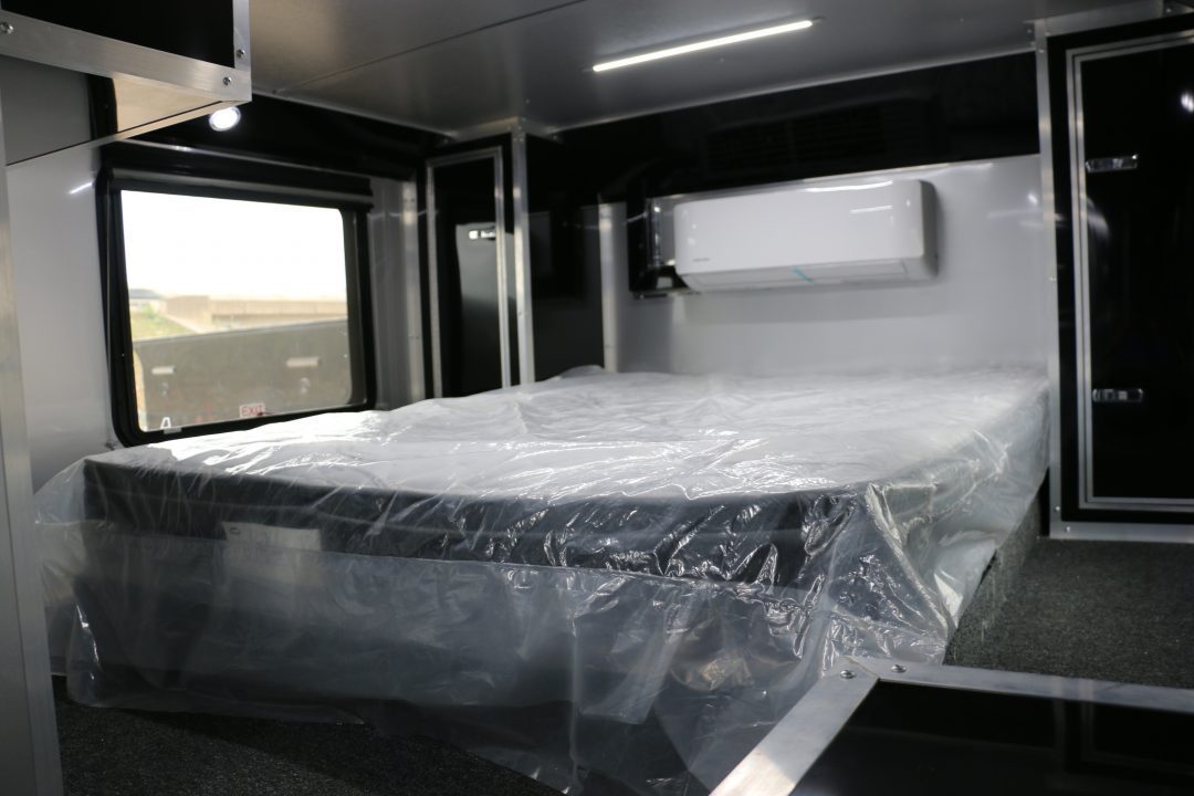 New 2026 Cargo Mate 8.5x52' ELIMINATOR SS WITH LIVING QUARTERS, MINI SPLIT, KITCHEN, AWNING, AND MORE!!!