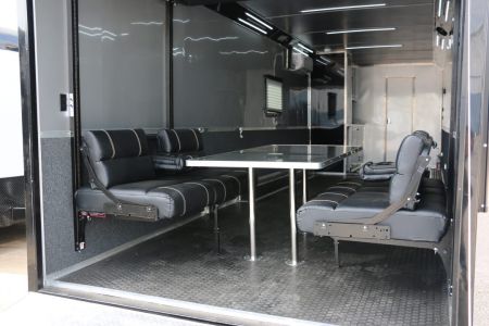 New 2026 Cargo Mate 8.5x52' ELIMINATOR SS WITH LIVING QUARTERS, MINI SPLIT, KITCHEN, AWNING, AND MORE!!!