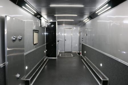 New 2026 Cargo Mate 8.5x52' ELIMINATOR SS WITH LIVING QUARTERS, MINI SPLIT, KITCHEN, AWNING, AND MORE!!!