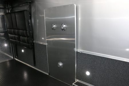 New 2026 Cargo Mate 8.5x52' ELIMINATOR SS WITH LIVING QUARTERS, MINI SPLIT, KITCHEN, AWNING, AND MORE!!!