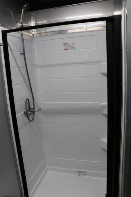 New 2026 Cargo Mate 8.5x52' ELIMINATOR SS WITH LIVING QUARTERS, MINI SPLIT, KITCHEN, AWNING, AND MORE!!!