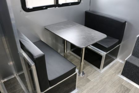 New 2026 Cargo Mate 8.5x52' ELIMINATOR SS WITH LIVING QUARTERS, MINI SPLIT, KITCHEN, AWNING, AND MORE!!!