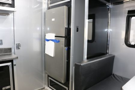 New 2026 Cargo Mate 8.5x52' ELIMINATOR SS WITH LIVING QUARTERS, MINI SPLIT, KITCHEN, AWNING, AND MORE!!!