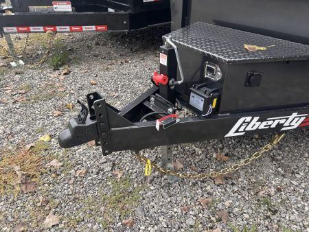 New 2026 Liberty 6 X 12 FT DUMP TRAILER W/ SPREAD GATE RAMPS AND TARP KIT 10K