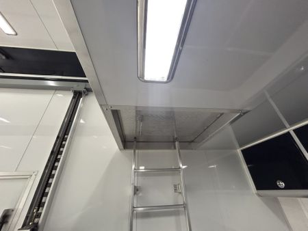 Used 2019 ATC 26 FT QUEST ALUMINUM STACKER TRAILER WITH ESCAPE DOOR