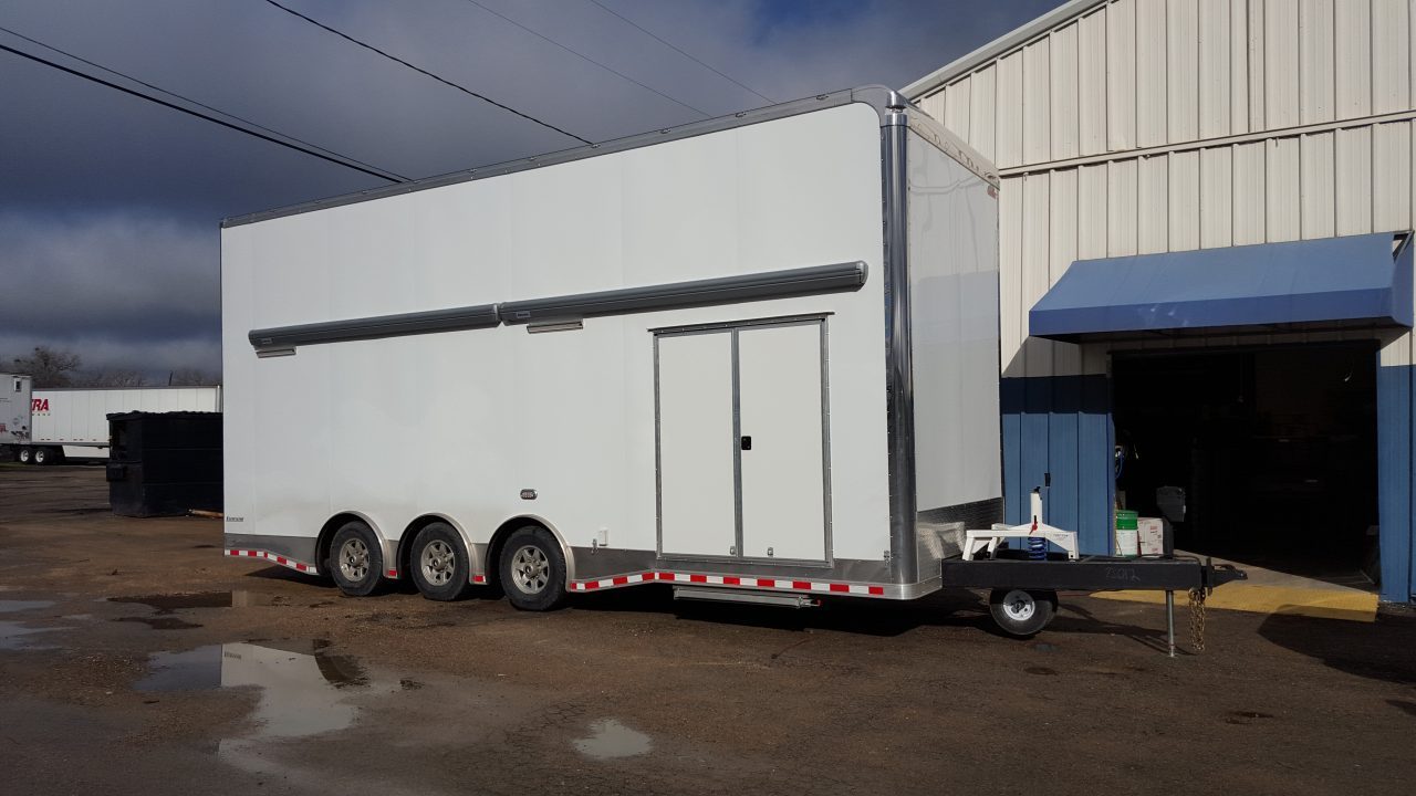 New 8.5 X 32ft Triple Axle STACKER Trailer - Eliminator