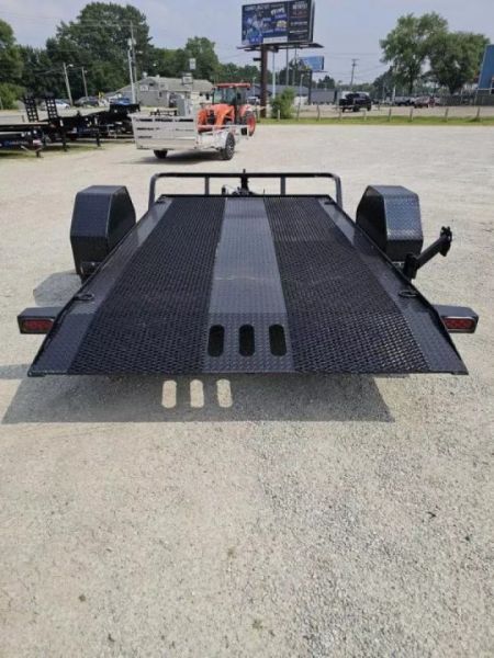 New 2026 Load Trail 77" x 12' Single Axle Scissor Hauler 7K GVWR TILT DECK LOW PROFILE Tilt Trailer