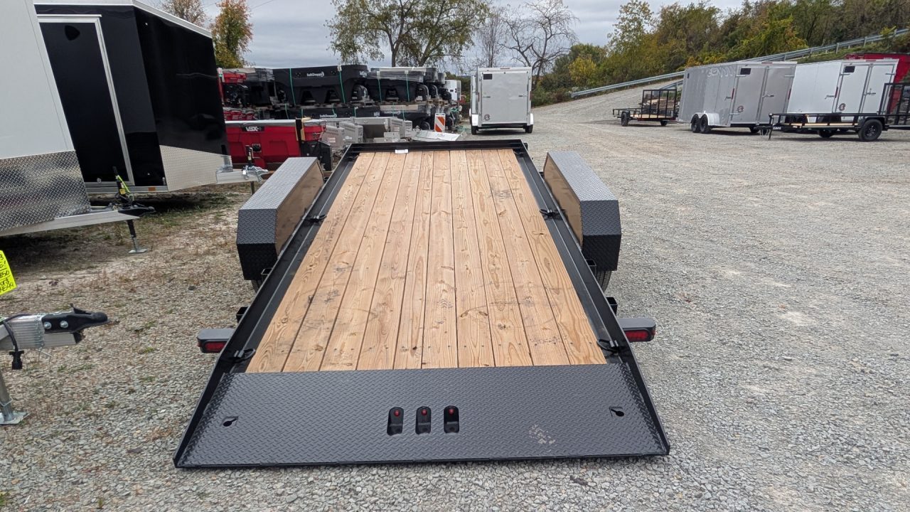 New 2026 CAM Superline 18' Lo Pro Full Tilt Equipment Trailer (7K AXLES)