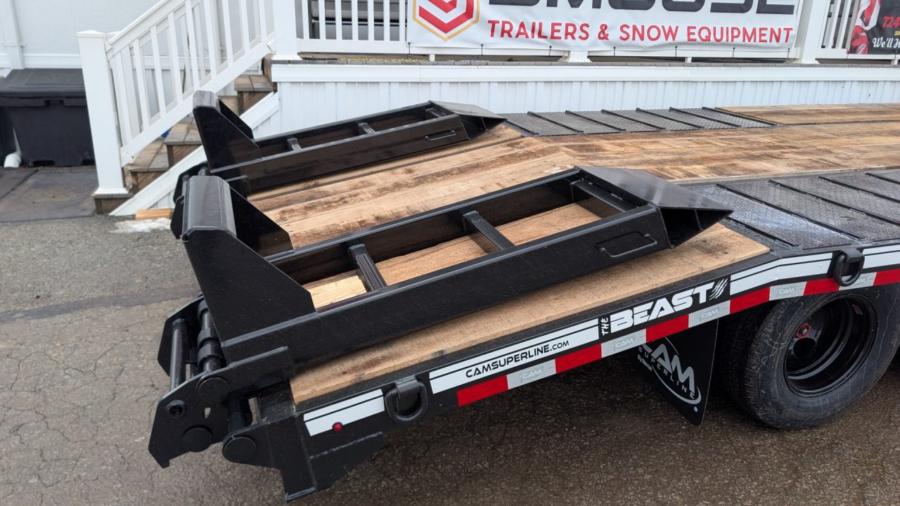 New 2027 CAM Superline 20+5 HD "BEAST" Deckover Tagalong w/ Electric Brakes
