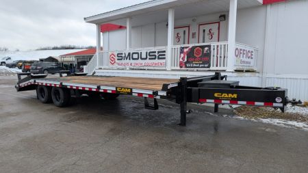New 2027 CAM Superline 20+5 HD "BEAST" Deckover Tagalong w/ Electric Brakes