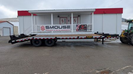New 2027 CAM Superline 20+5 HD "BEAST" Deckover Tagalong w/ Electric Brakes