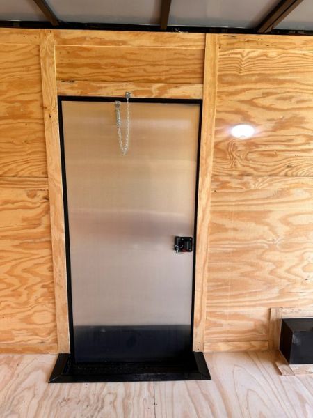 New 2026 8.5x18 Car Hauler- 5200LB Torsion Axle- Black poly-Blackout- Enclosed Trailer