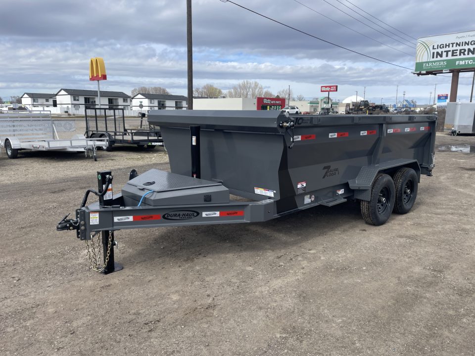 New 2026 Dura-Haul DUMP TRAILER BP-MT (7X14) 2-7K Dump Trailer