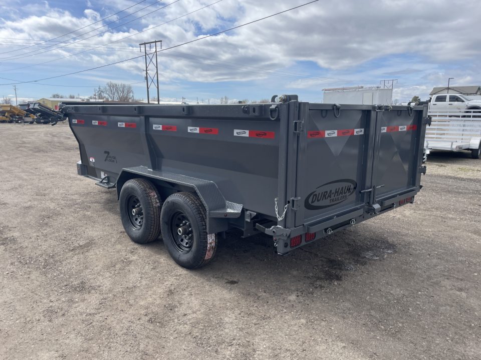 New 2026 Dura-Haul DUMP TRAILER BP-MT (7X14) 2-7K Dump Trailer