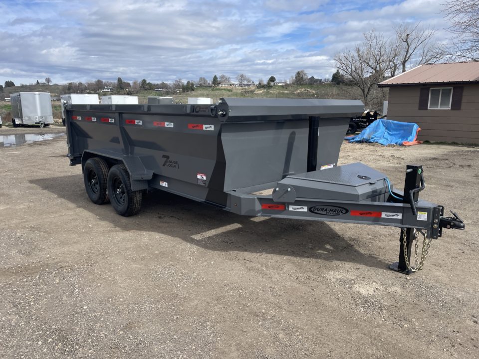 New 2026 Dura-Haul DUMP TRAILER BP-MT (7X14) 2-7K Dump Trailer