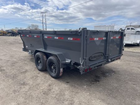 New 2026 Dura-Haul DUMP TRAILER BP-MT (7X14) 2-7K Dump Trailer