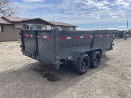 New 2026 Dura-Haul DUMP TRAILER BP-MT (7X14) 2-7K Dump Trailer