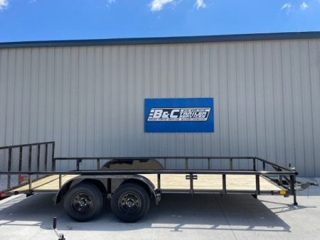 New 2026 DAVIDSON 83X18 TANDEM (2)AXLE PIPE TOP UTILITY W/36  GATE, DOVETAIL