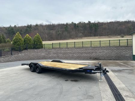 New Diamond C 20' Equipment Trailer with Slide in Ramps (GTF)