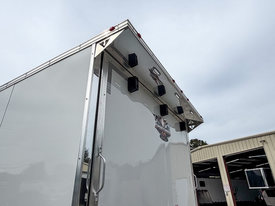 New 2026 8.5x50 Vintage Living Quarters Car Race Trailer