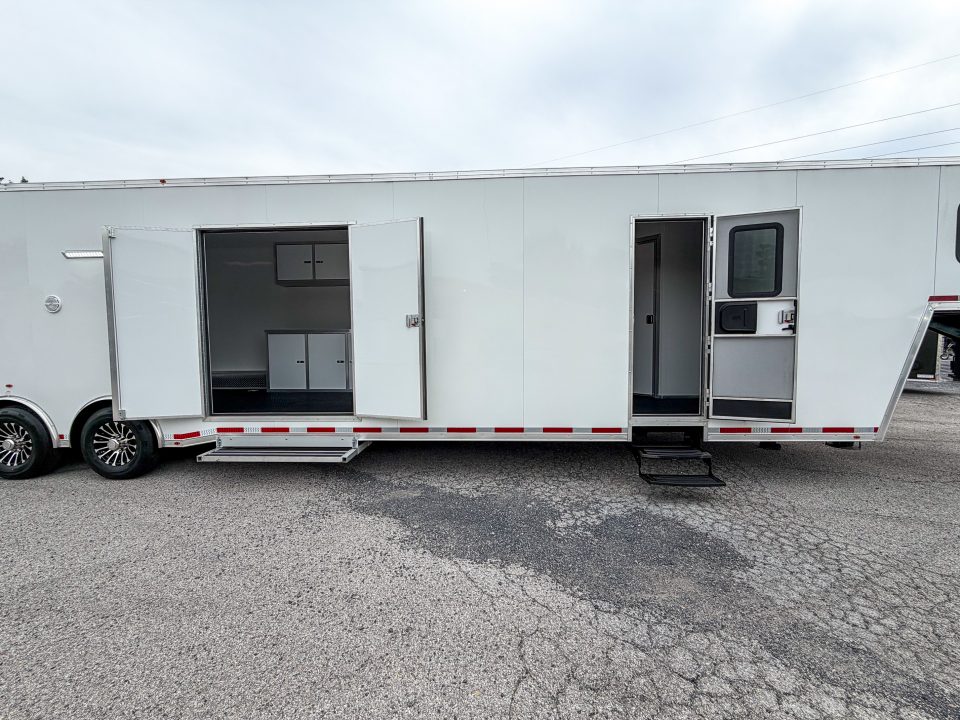 New 2026 8.5x50 Vintage Living Quarters Car Race Trailer