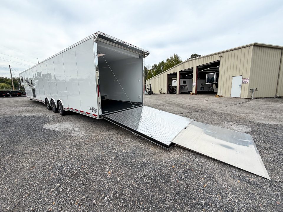 New 2026 8.5x50 Vintage Living Quarters Car Race Trailer