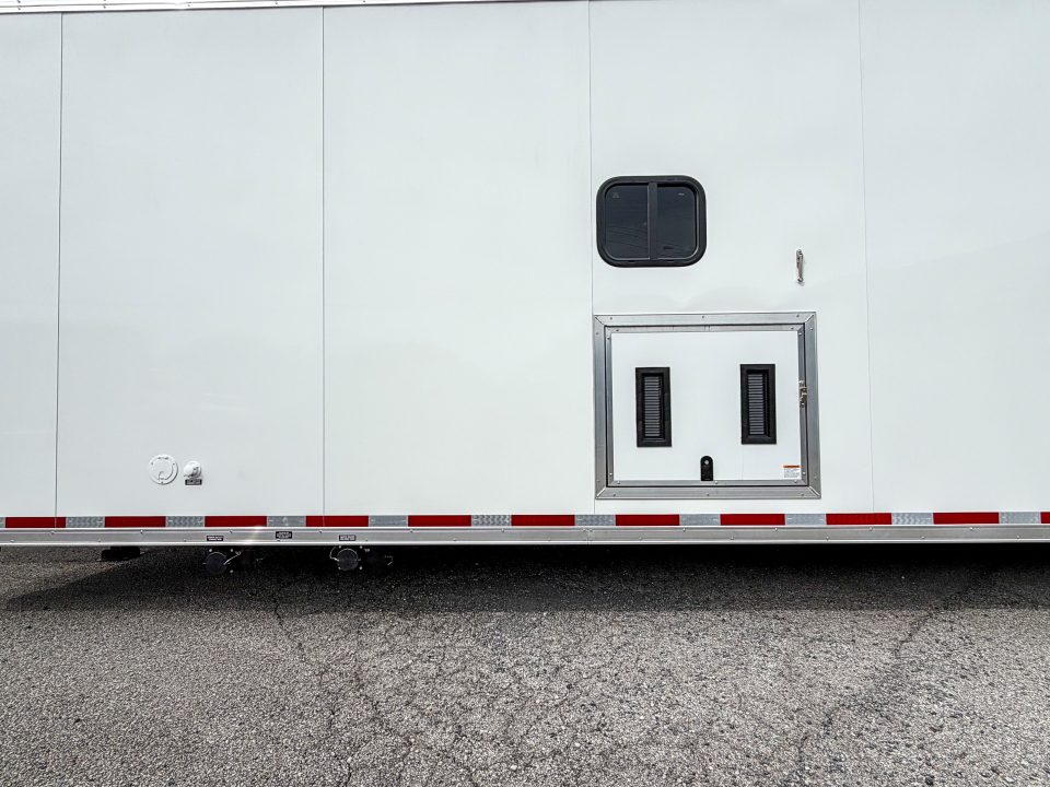 New 2026 8.5x50 Vintage Living Quarters Car Race Trailer