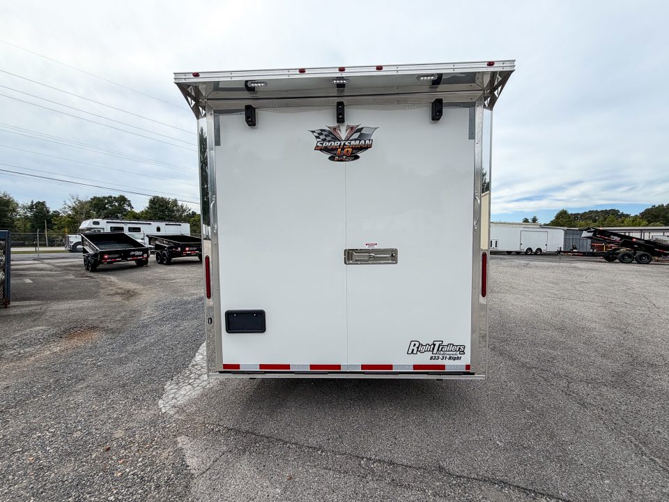 New 2026 8.5x50 Vintage Living Quarters Car Race Trailer