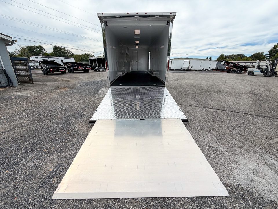 New 2026 8.5x50 Vintage Living Quarters Car Race Trailer