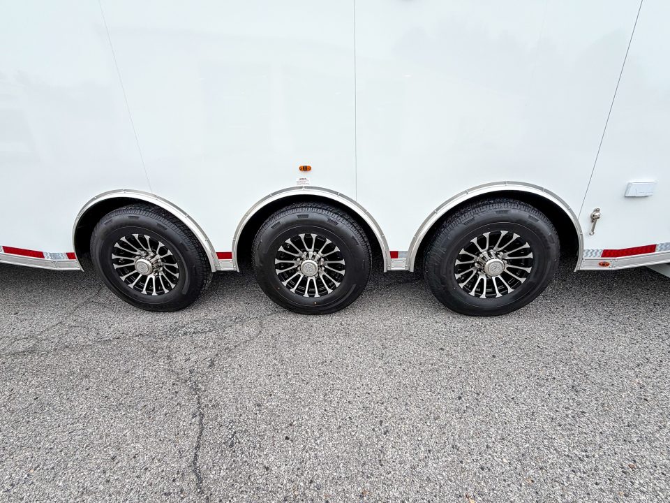 New 2026 8.5x50 Vintage Living Quarters Car Race Trailer