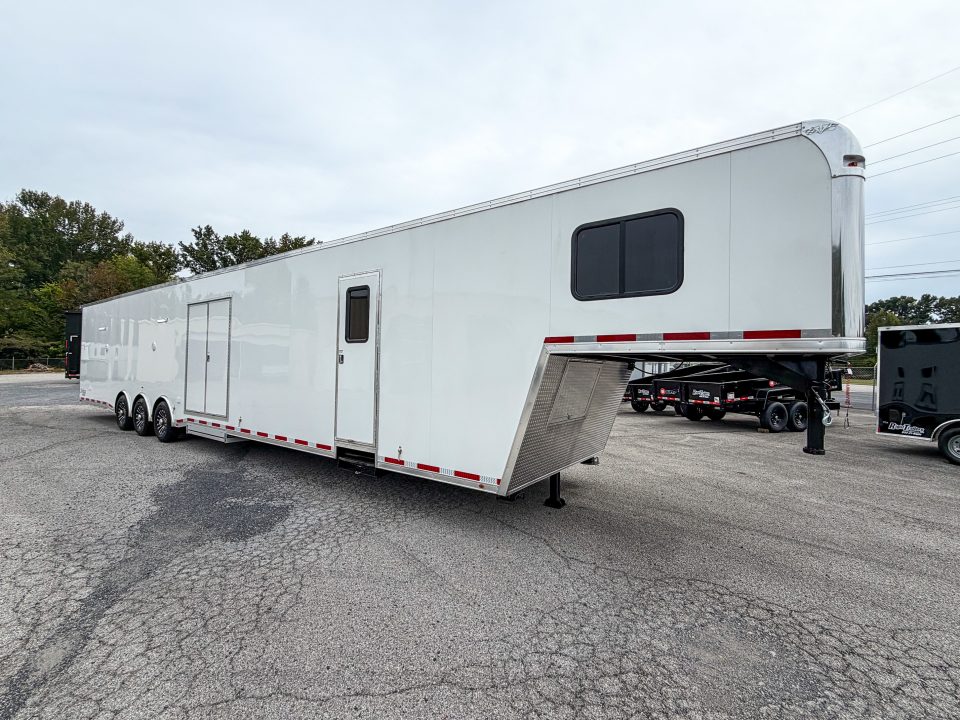 New 2026 8.5x50 Vintage Living Quarters Car Race Trailer