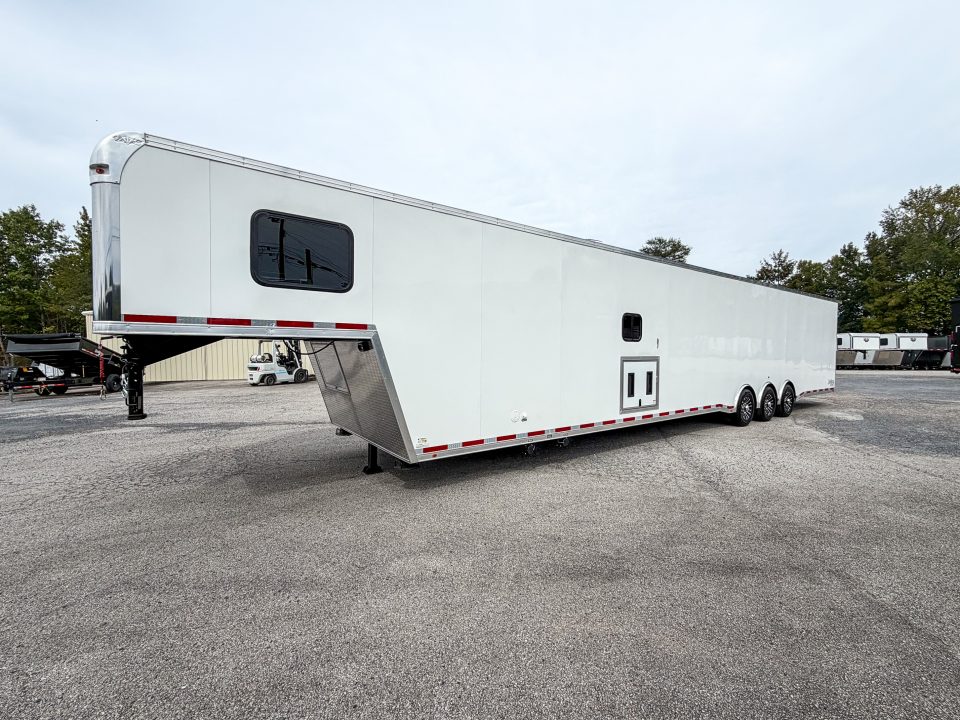 New 2026 8.5x50 Vintage Living Quarters Car Race Trailer