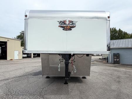 New 2026 8.5x50 Vintage Living Quarters Car Race Trailer