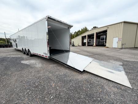 New 2026 8.5x50 Vintage Living Quarters Car Race Trailer
