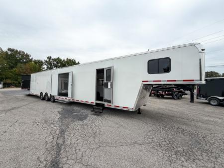 New 2026 8.5x50 Vintage Living Quarters Car Race Trailer